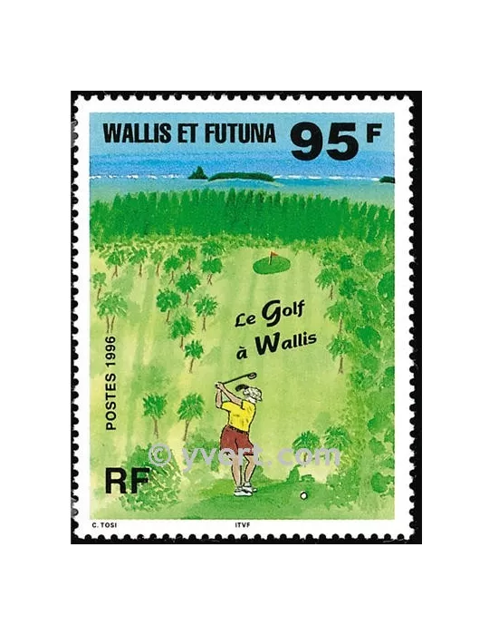 n° 486 - Timbre Wallis et Futuna Poste