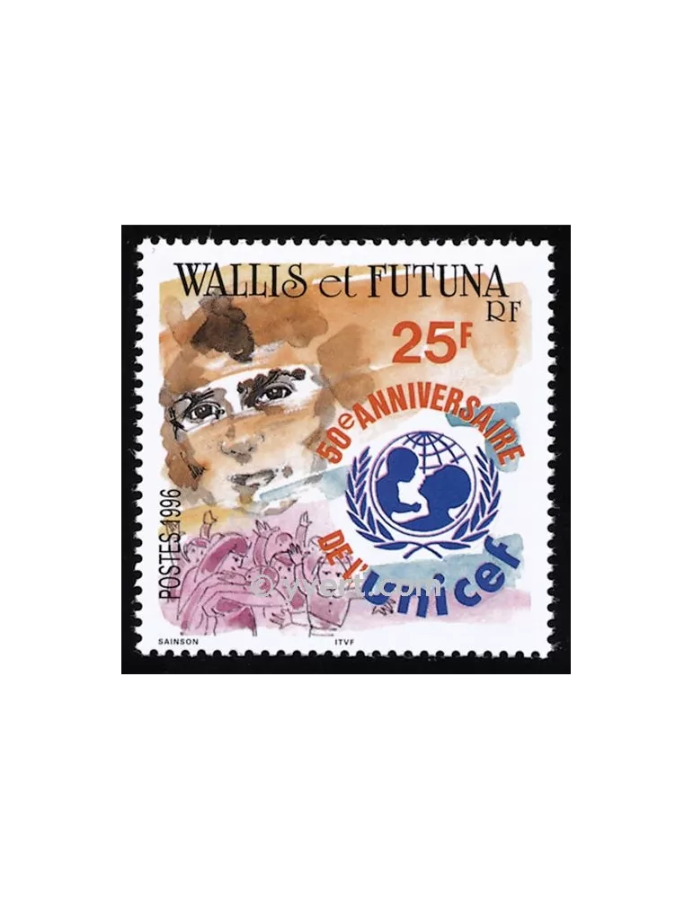 n° 496 - Timbre Wallis et Futuna Poste