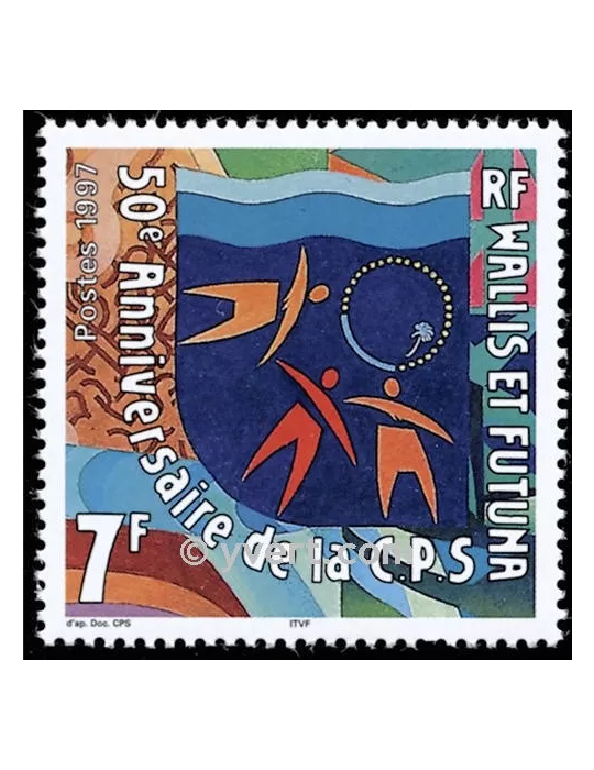 n° 497 - Timbre Wallis et Futuna Poste