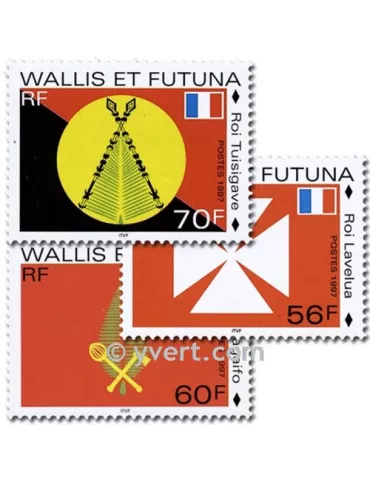n° 498/500 - Timbre Wallis et Futuna Poste 2