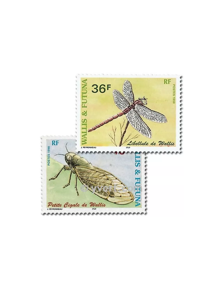 n° 521/522 - Timbre Wallis et Futuna Poste