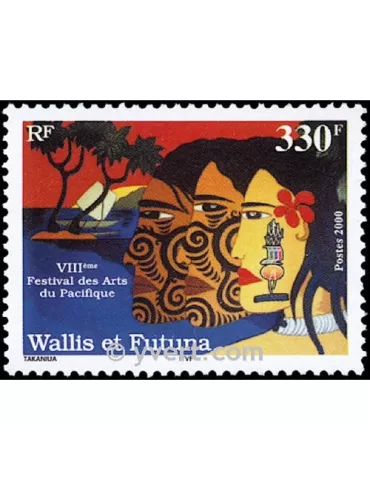 n° 541 - Timbre Wallis et Futuna Poste 2