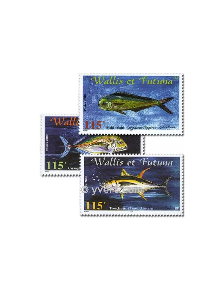 n° 543/545 - Timbre Wallis et Futuna Poste