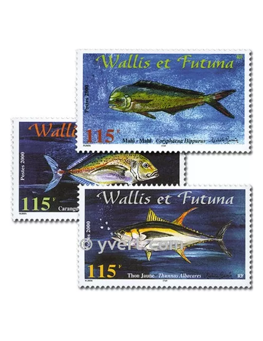 n° 543/545 - Timbre Wallis et Futuna Poste
