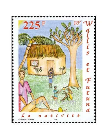 n° 547 - Timbre Wallis et Futuna Poste 2