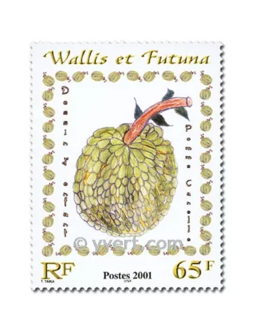 n° 555/558 - Timbre Wallis et Futuna Poste 2