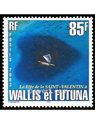n° 589 - Timbre Wallis et Futuna Poste 2