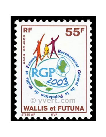 n° 602 - Timbre Wallis et Futuna Poste 2