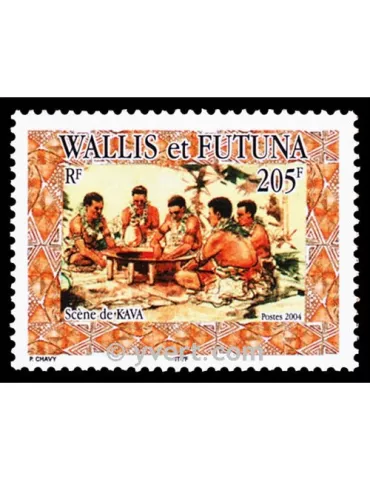 n° 617 - Timbre Wallis et Futuna Poste 2