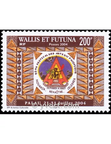 n° 624 - Timbre Wallis et Futuna Poste 2