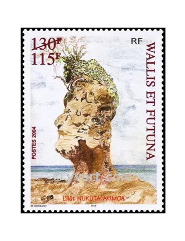 n° 627 - Timbre Wallis et Futuna Poste 2