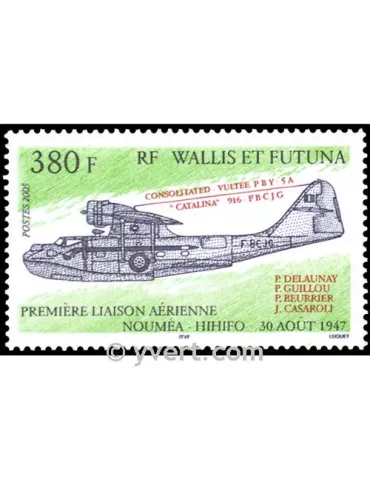 n° 646 - Timbre Wallis et Futuna Poste 2