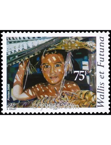n° 651 - Timbre Wallis et Futuna Poste 2