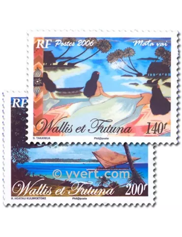n° 658/659 - Timbre Wallis et Futuna Poste 2