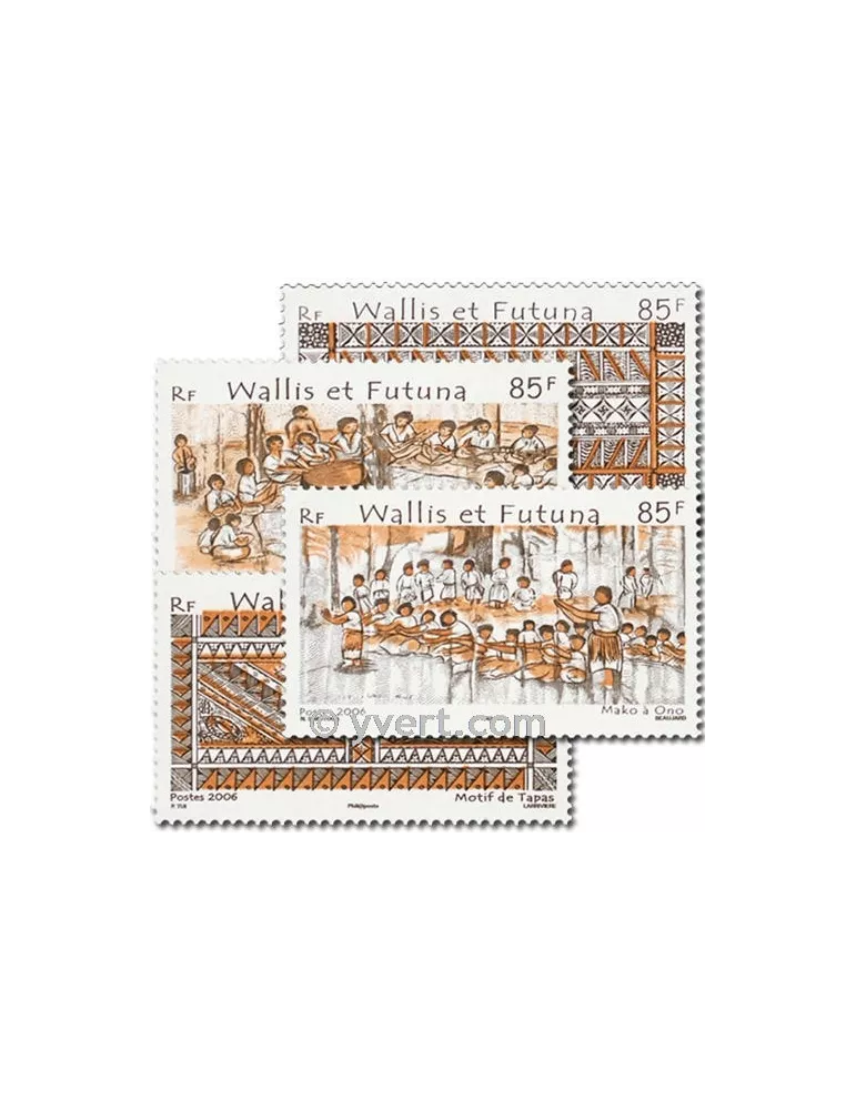 n° 668/671 - Timbre Wallis et Futuna Poste