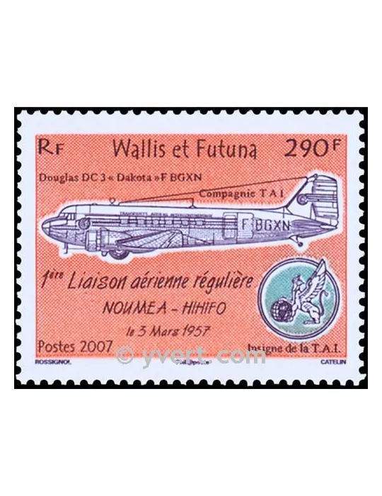 n° 676 - Timbre Wallis et Futuna Poste