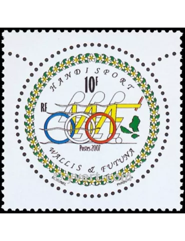 n° 686 - Timbre Wallis et Futuna Poste 2