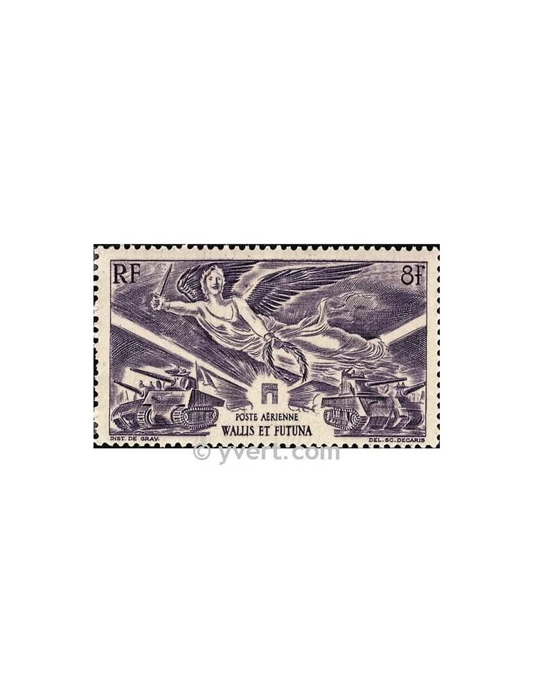 n° 4 - Timbre Wallis et Futuna Poste aérienne