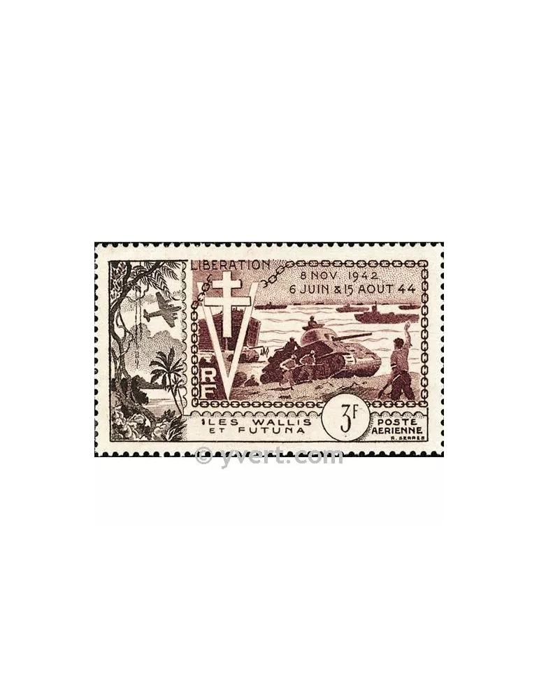 n° 14 - Timbre Wallis et Futuna Poste aérienne