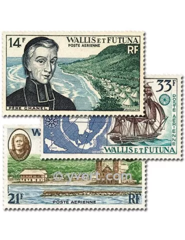 n° 15/17 - Timbre Wallis et Futuna Poste aérienne