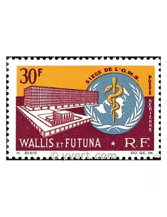 n° 27 - Timbre Wallis et Futuna Poste aérienne
