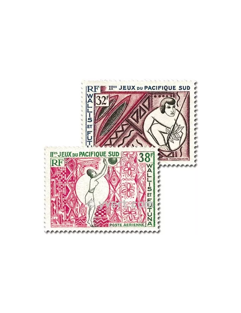 n° 29/30 - Timbre Wallis et Futuna Poste aérienne