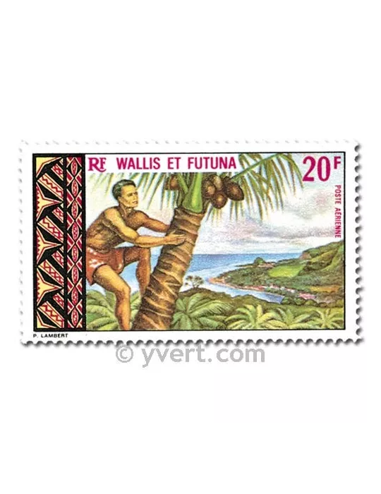 n° 33/37 - Timbre Wallis et Futuna Poste aérienne