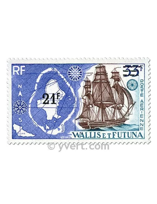 n° 38 - Timbre Wallis et Futuna Poste aérienne