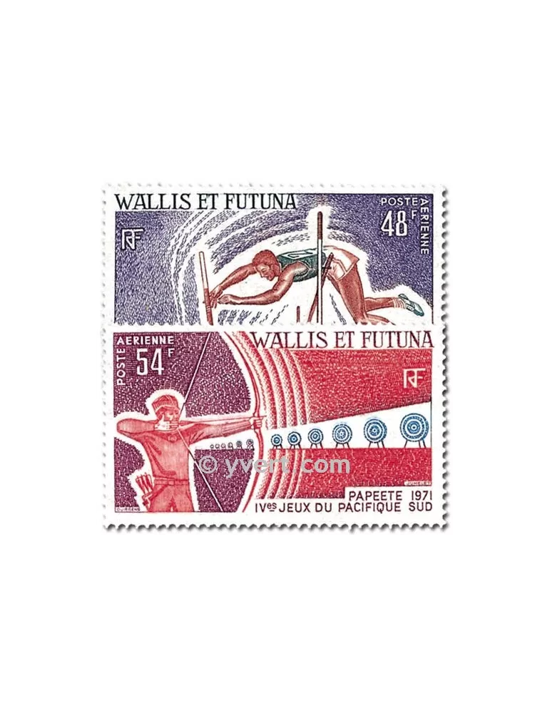 n° 39/40 - Timbre Wallis et Futuna Poste aérienne