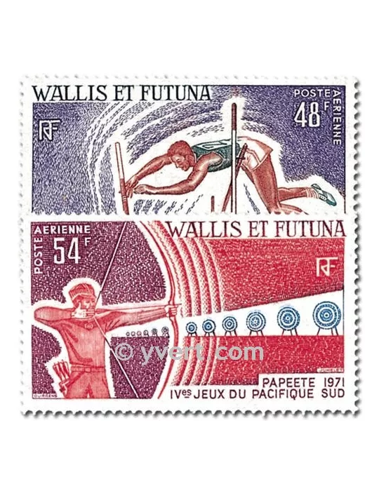 n° 39/40 - Timbre Wallis et Futuna Poste aérienne