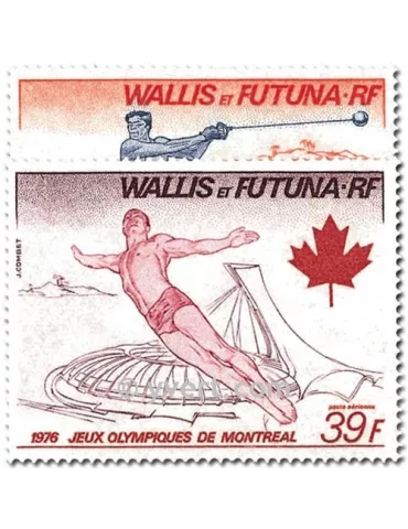 n° 72/73 - Timbre Wallis et Futuna Poste aérienne 2