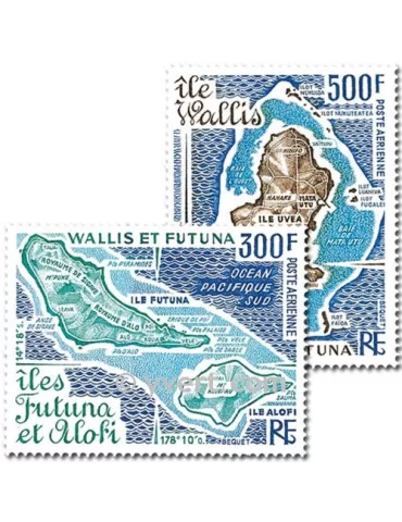 n° 80/81 - Timbre Wallis et Futuna Poste aérienne 2