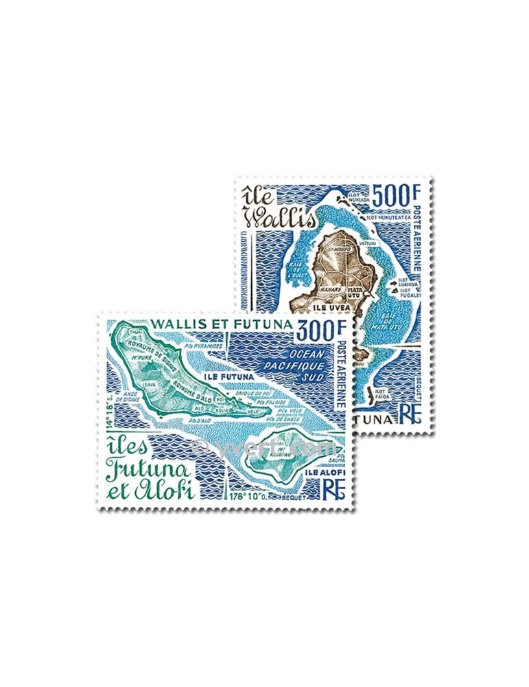 n° 80/81 - Timbre Wallis et Futuna Poste aérienne