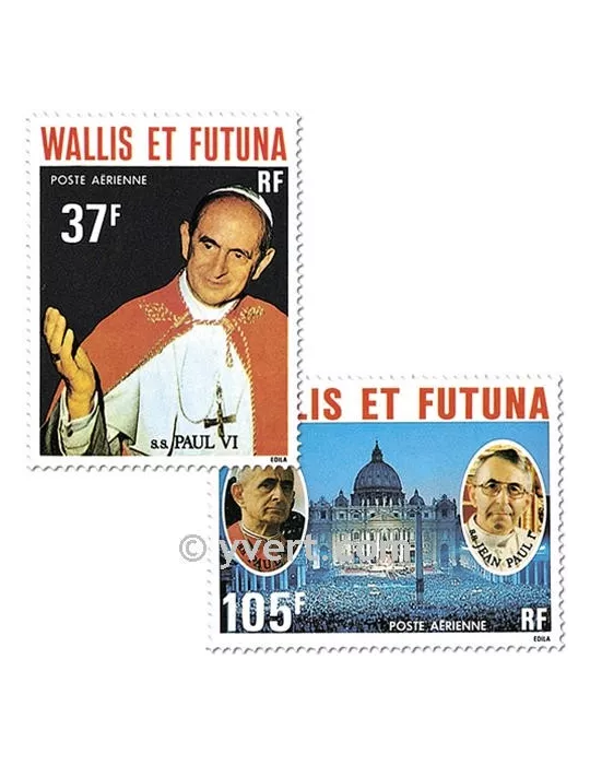 n° 86/88 - Timbre Wallis et Futuna Poste aérienne