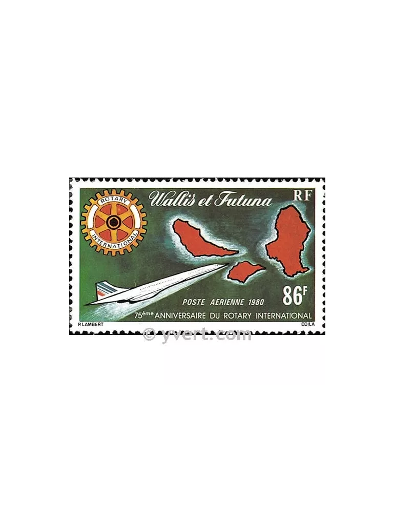 n° 101 - Timbre Wallis et Futuna Poste aérienne