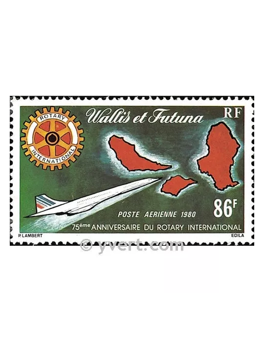 n° 101 - Timbre Wallis et Futuna Poste aérienne