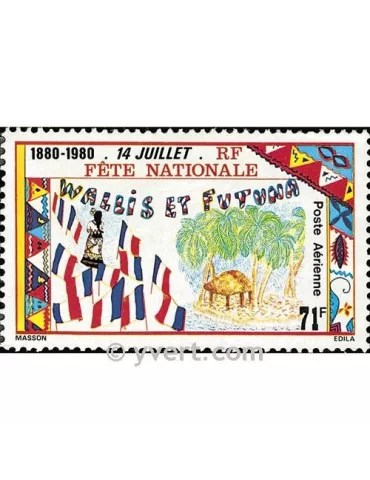 n° 103 - Timbre Wallis et Futuna Poste aérienne 2