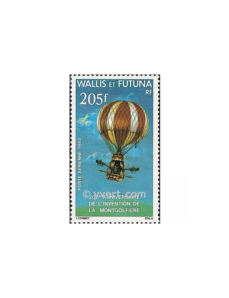 n° 124 - Timbre Wallis et Futuna Poste aérienne