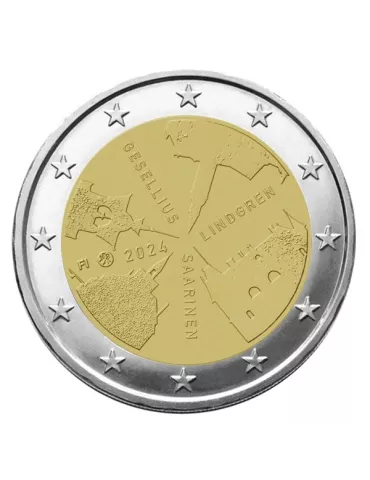 2 EURO COMMEMORATIVE 2024 : FINLANDE (Architecture Finlandaise)