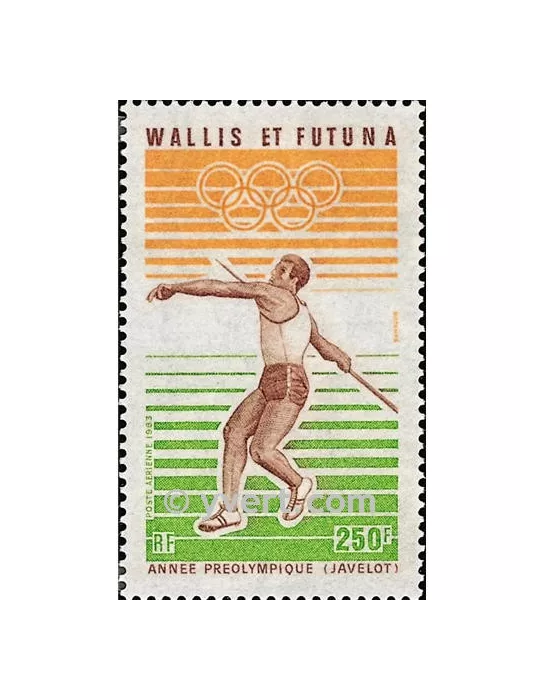 n° 126 - Timbre Wallis et Futuna Poste aérienne