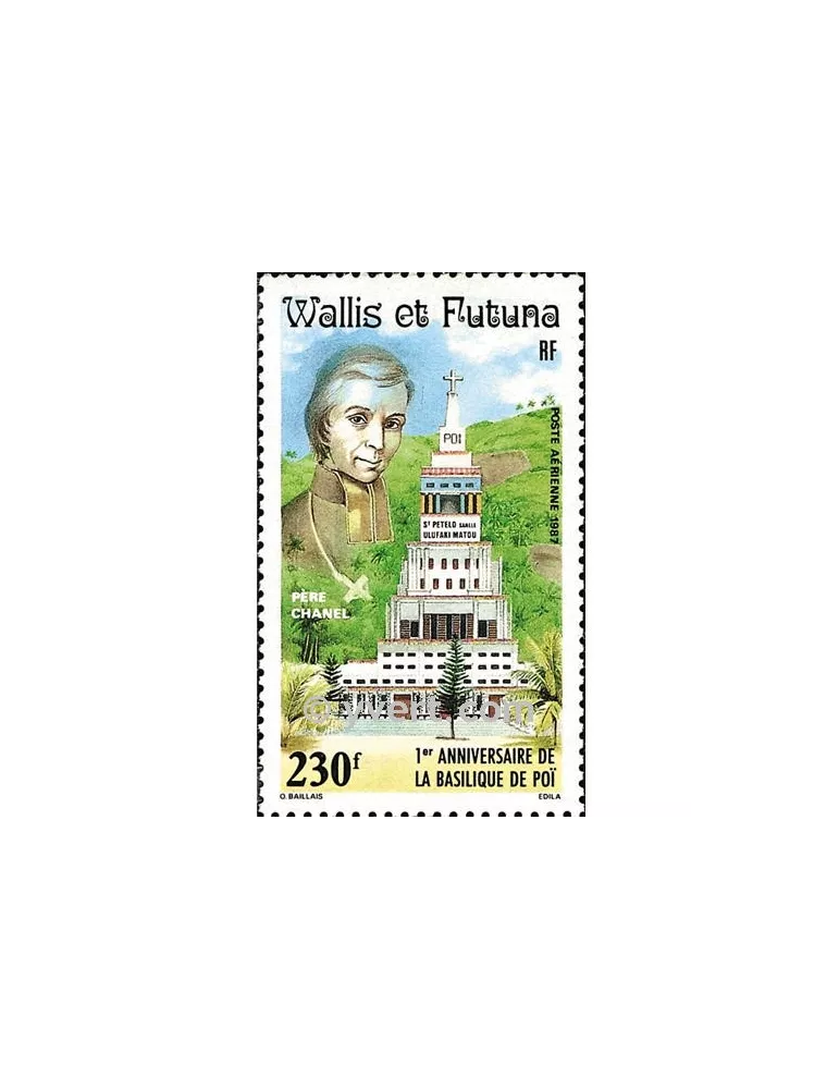 n° 155 - Timbre Wallis et Futuna Poste aérienne