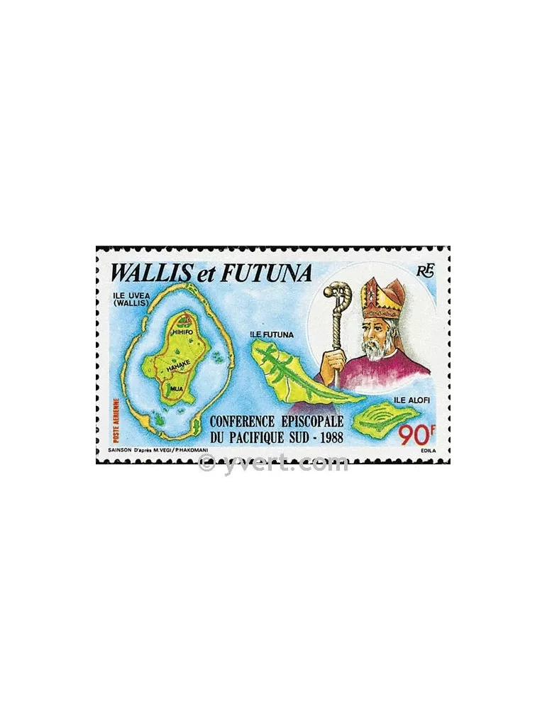 n° 163 - Timbre Wallis et Futuna Poste aérienne