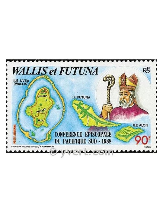 n° 163 - Timbre Wallis et Futuna Poste aérienne