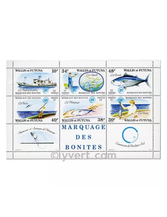 n° 2 - Timbre Wallis et Futuna Bloc et feuillets