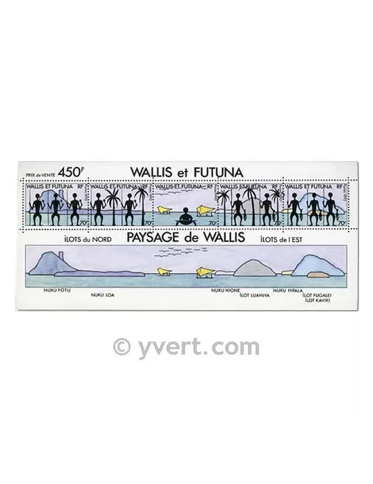 n° 6 - Timbre Wallis et Futuna Bloc et feuillets