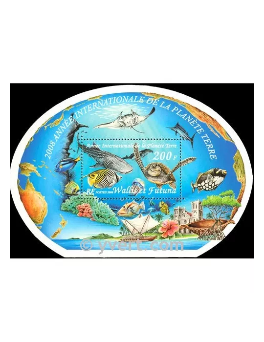n° 24 - Timbre Wallis et Futuna Bloc et feuillets