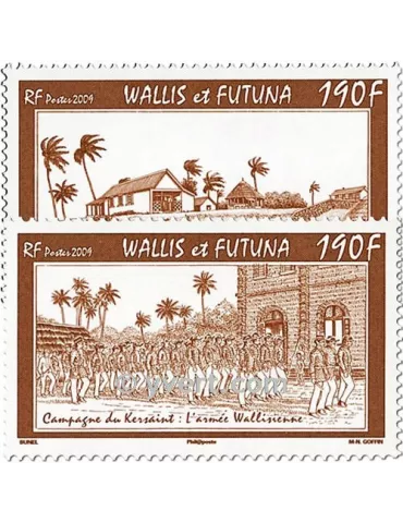 n° 723/724 - Timbre Wallis et Futuna Poste 2