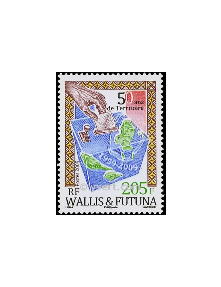 n° 726 - Timbre Wallis et Futuna Poste