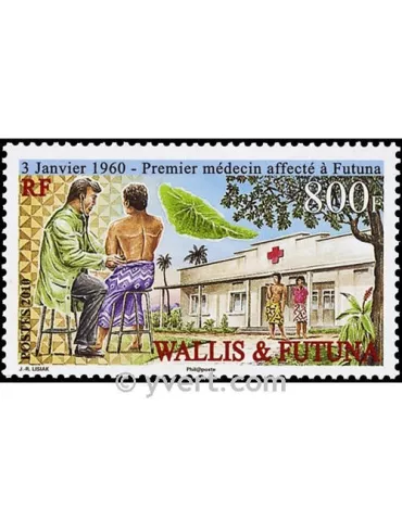 n° 728 - Timbre Wallis et Futuna Poste 2