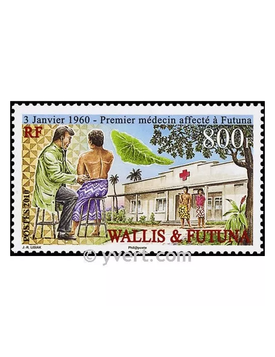 n° 728 - Timbre Wallis et Futuna Poste
